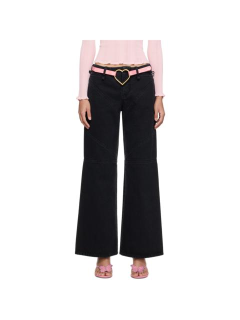 ioannes Black Combat Jeans
