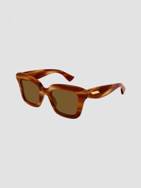 Bottega Veneta Women's Sophia Ribbon 48MM Butterfly Sunglasses - Havana