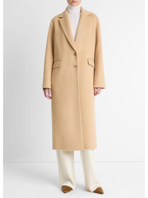 Vince Wool-Blend Single-Breasted Coat