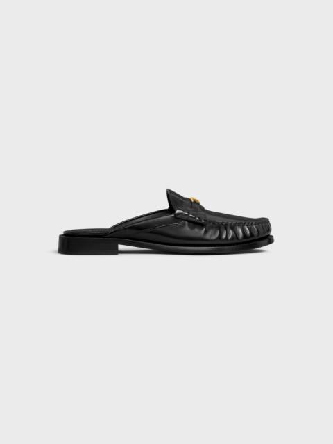 CELINE CELINE LUCO MULE LOAFER  IN POLISHED BULL