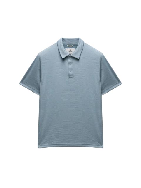 Reigning Champ Solotex Mesh Tiebreaker Standard Fit Polo Gulf