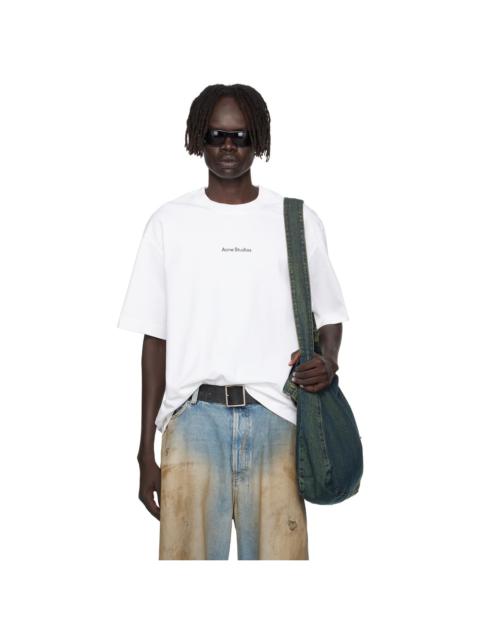 Acne Studios White Stamp Logo T-shirt