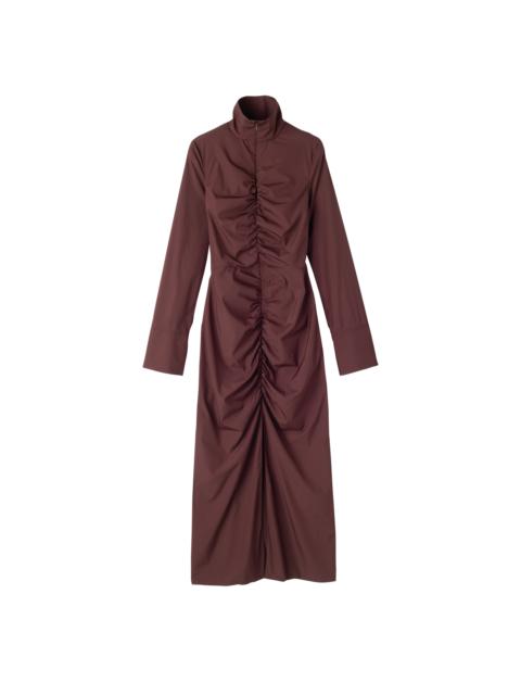 Longchamp Dress Plum - Taffeta