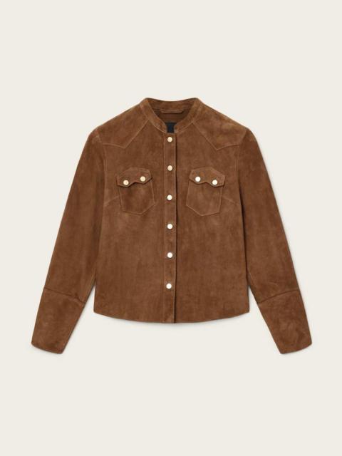 ALLSAINTS ROCK SUEDE SHIRT