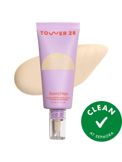 Tower 28 Beauty SunnyDays Skin Tint with Mineral Zinc SPF 30