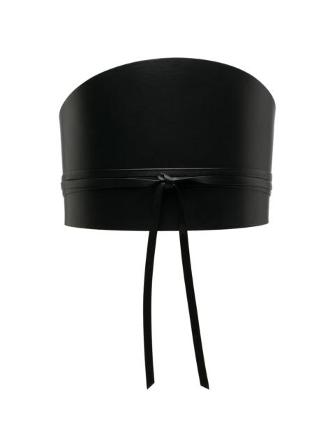 DÉHANCHE Undone corset leather belt