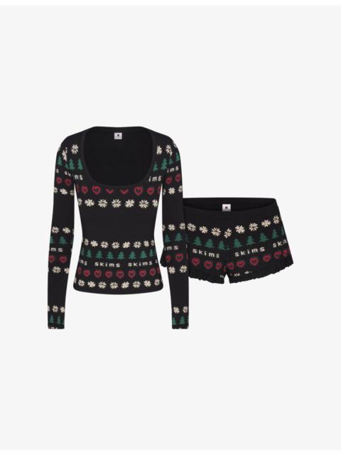 Cactus Plant Flea Market x SKIMS Short Modal-Jersey Sleep Set