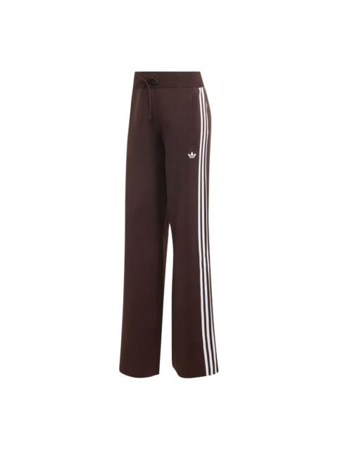 adidas (WMNS) adidas Adilenium Season 6 Straight Knit Track Pants Asia Sizing 'Aurora Coffee' LH1937