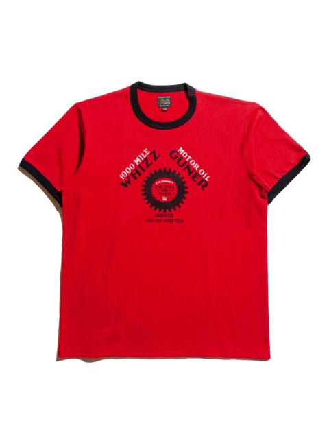 The Real McCoys MC25016 Joe McCoy Tee / Whiz Gunner Red/Black