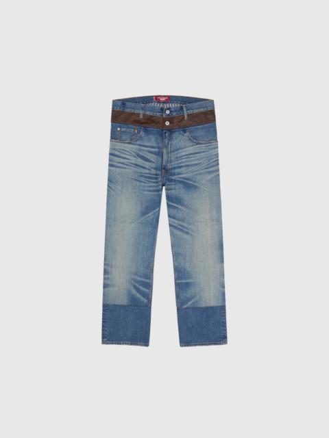 x LEVI'S TREATED COTTON DENIM JEAN
