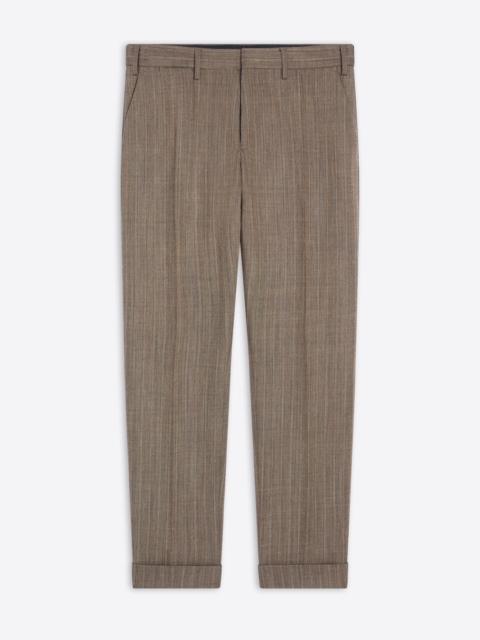 Dries Van Noten CUFFED WOOL PANTS