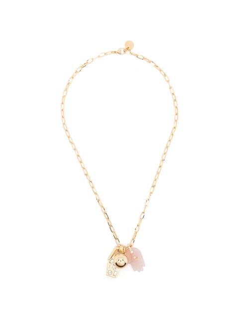 La DoubleJ La Doublej Charm-detail Chain-link Necklace