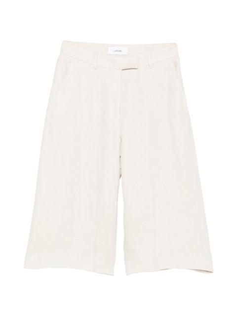LARDINI wide-leg tailored shorts