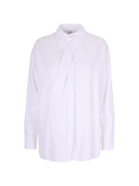 ELISABETTA FRANCHI tie-cuff shirt