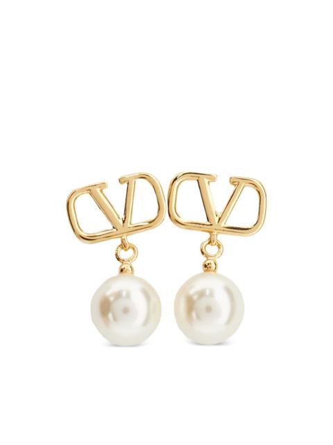 Valentino VLogo Signature pearl earrings