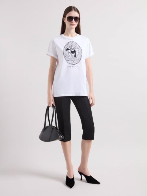 NINA RICCI White Three Graces T-Shirt