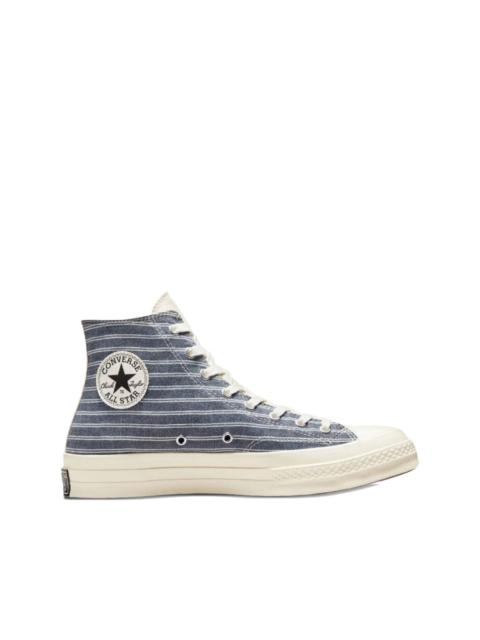 Converse Chuck 70 Hi "Multi-Color Retro Stripes" sneakers