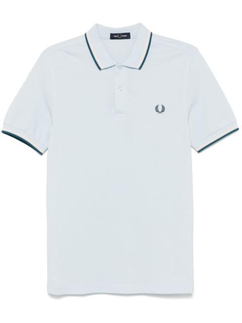 Fred Perry logo-embroidered polo shirt