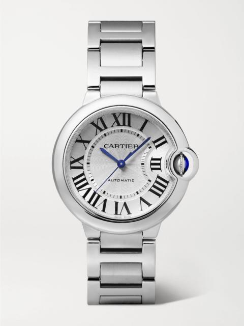 Cartier Ballon Bleu de Cartier automatic stainless steel watch Gray