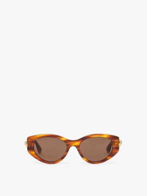 FENDI Fendace Havana acetate sunglasses