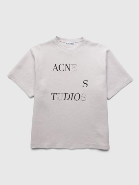 Acne Studios Acne Studios – Logo T-Shirt Beige