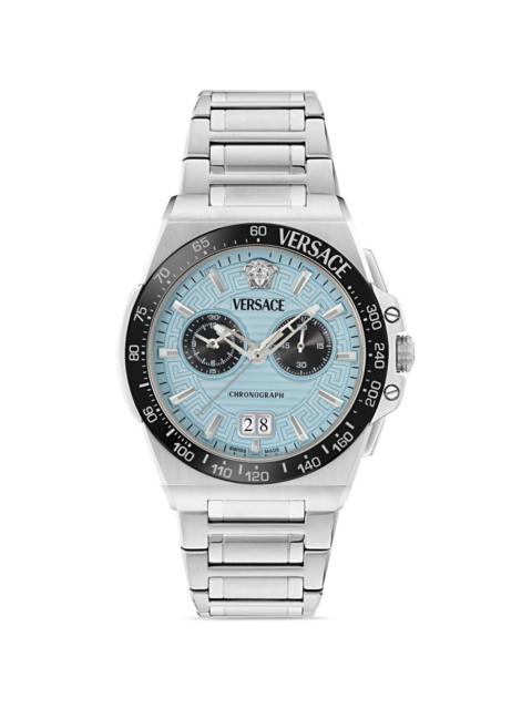 VERSACE Greca Reaction 43mm watch