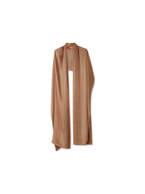 COSTARELLOS lurex georgette scarf