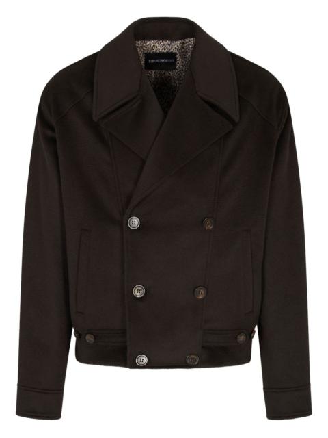EMPORIO ARMANI double-breasted button jacket