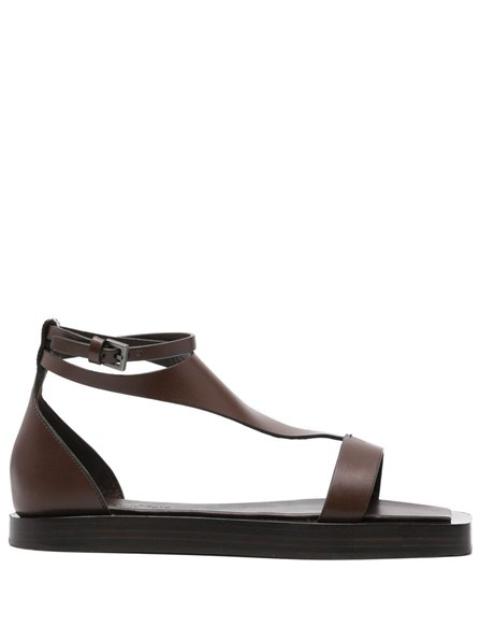 Max Mara Flat leather sandals