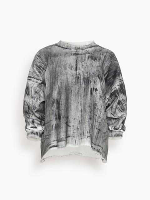 RACHEL COMEY Fond Sweatshirt in Black Bruised