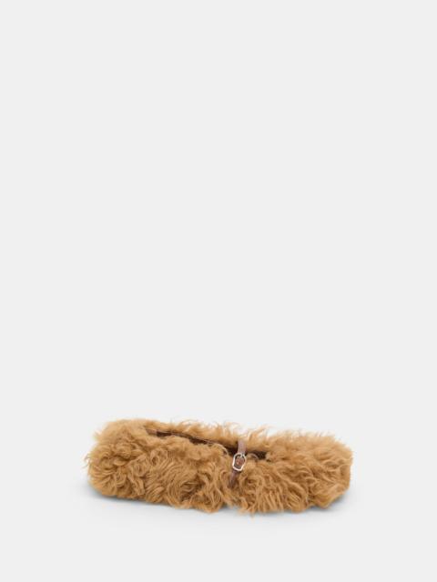 DOROTHEE SCHUMACHER FURRY FANTASY mary-jane ballerina