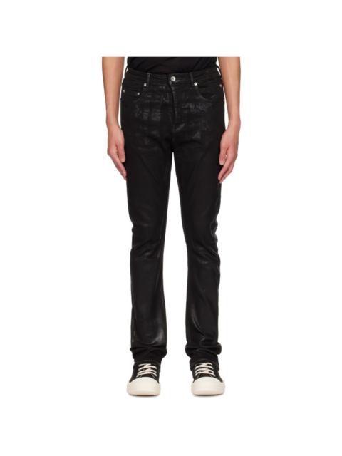 Rick Owens DRKSHDW Black Detroit Cut Jeans