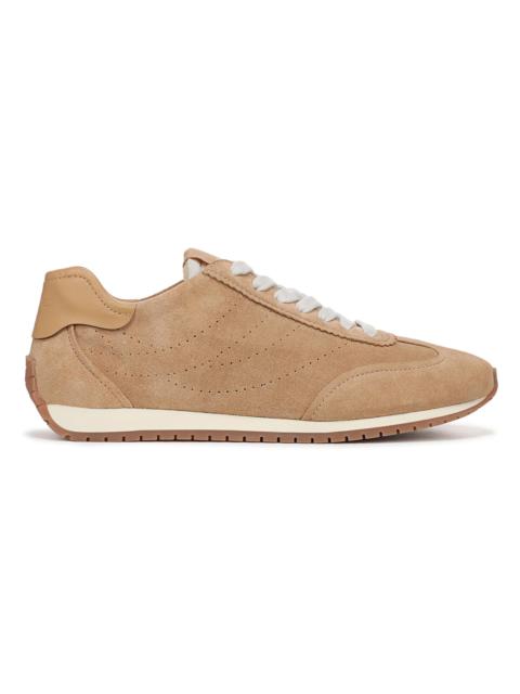 Vince Women's Oasis Runner II Suede Sneakers - Bright Sable