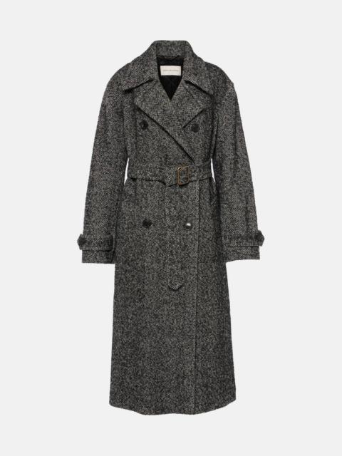 Ronas wool-blend trench coat