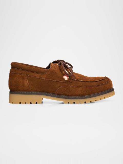 CASABLANCA Men's Hideki Leather Derbys
