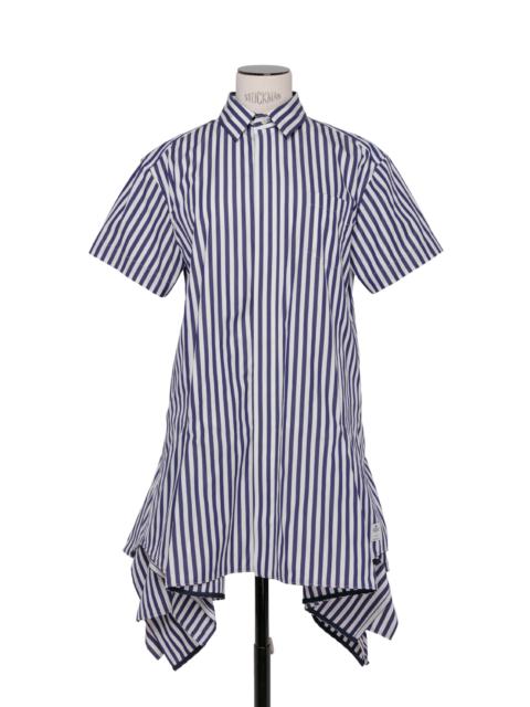 sacai Thomas Mason Cotton Poplin Dress