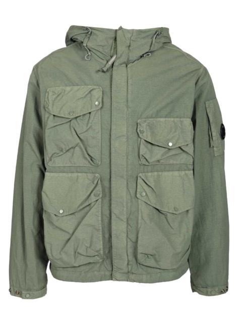 Flatt Nylon Goggle Jacket Jackets Green