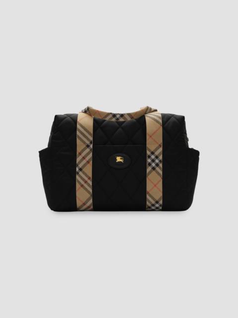 Burberry Unisex Belfast Diaper Bag - Black