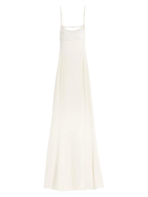 JACQUEMUS Women's Cotton Scoopneck Maxi Dress - Off White
