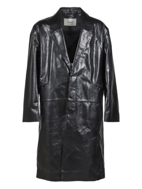 entire studios lapel-collar coat