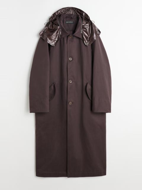 Our Legacy Emerge Coat Profound Brown Peached Tech