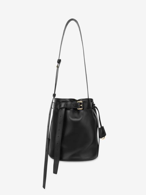 MOSCHINO TIE ME BUCKET BAG