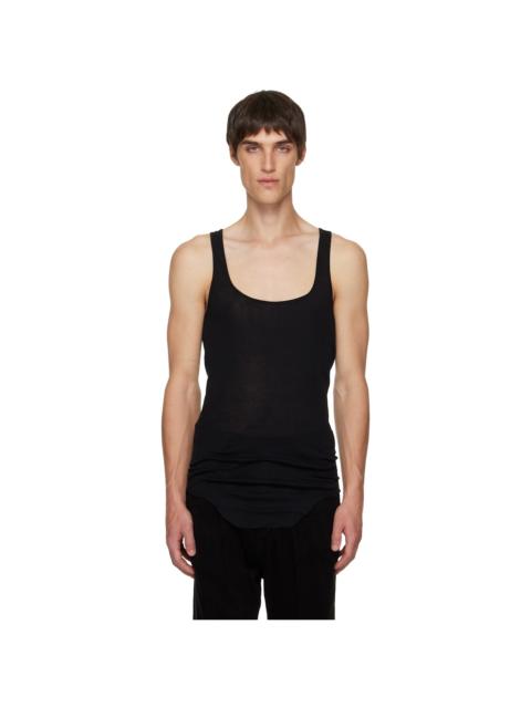 Rick Owens Black Concordians Pony Slim Tank Top