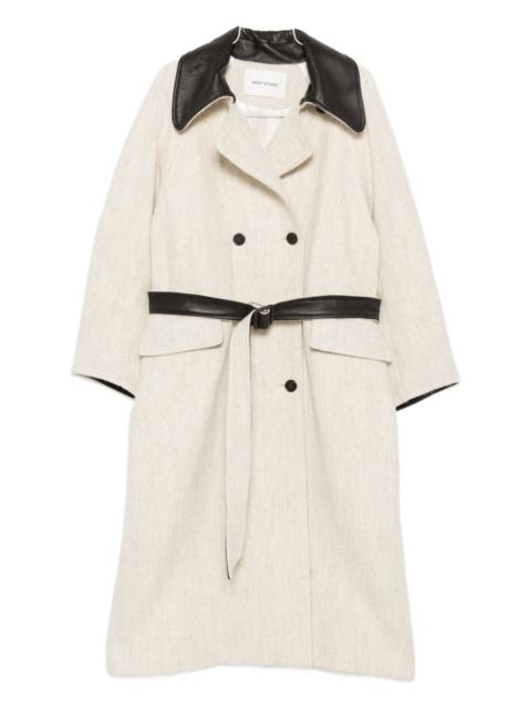 MKDT STUDIO Cibel wool double-breasted coat