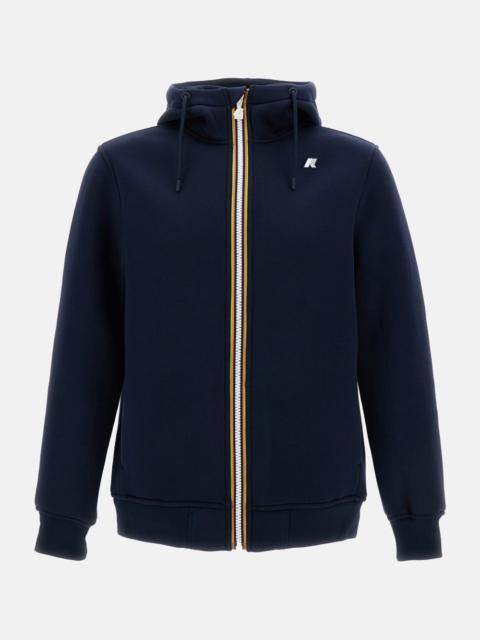 K-WAY HOODIE WITH ZIP RAINER SPACER