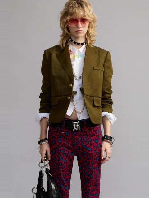 R13 PLEATED BOYFRIEND BLAZER