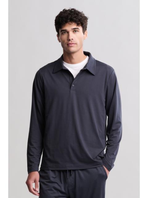 Barefoot Dreams Malibu Collection® Butterchic LS Polo