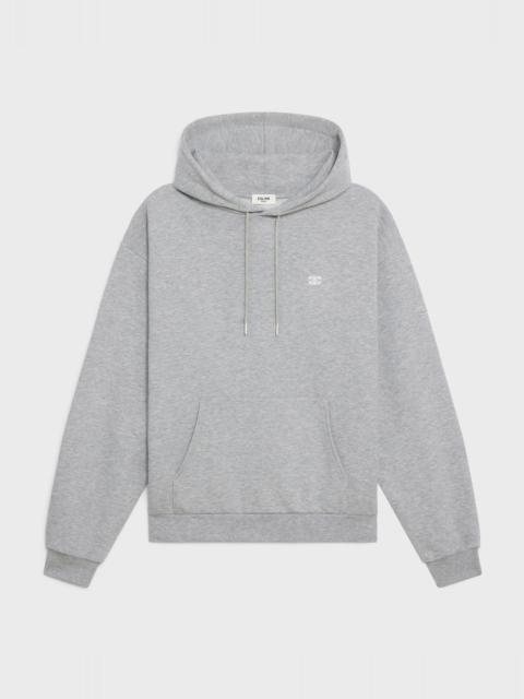 CELINE LOOSE "TRIOMPHE" SWEATSHIRT IN COTTON AND CASHMERE