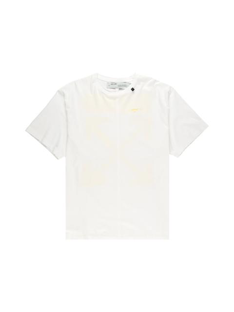Off-White OFF-WHITE Oversized Acrylic Arrows S/S T-Shirt White/Yellow