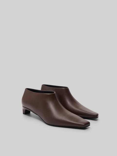Loulou de Saison Loulou de Saison Beth Kitten Heel Ankle Boots - Coffee